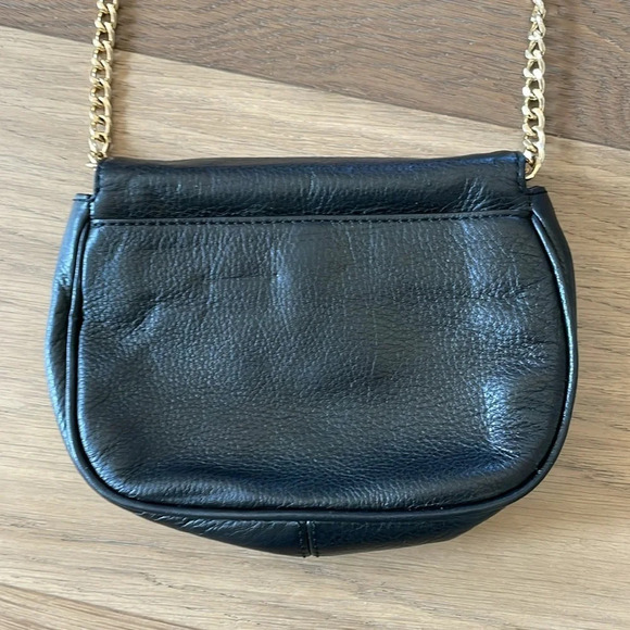 Michael Kors Small Black Leather Crossbody Bag - Picture 4 of 10